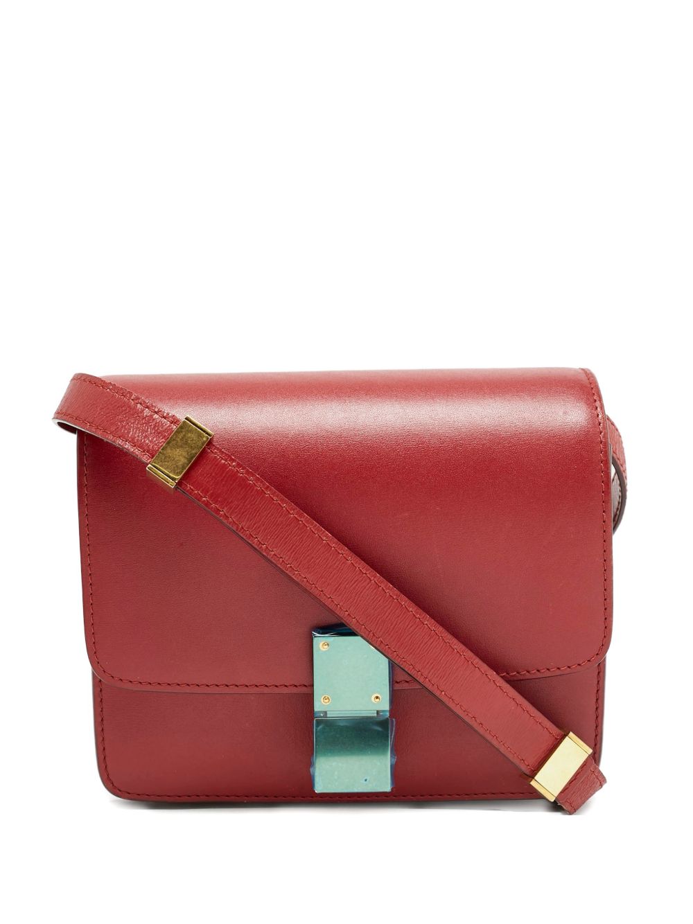 Box cross body bag