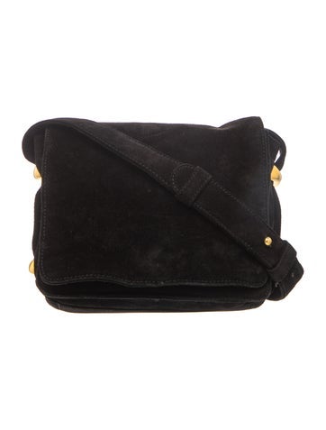 Suede Crossbody Bag