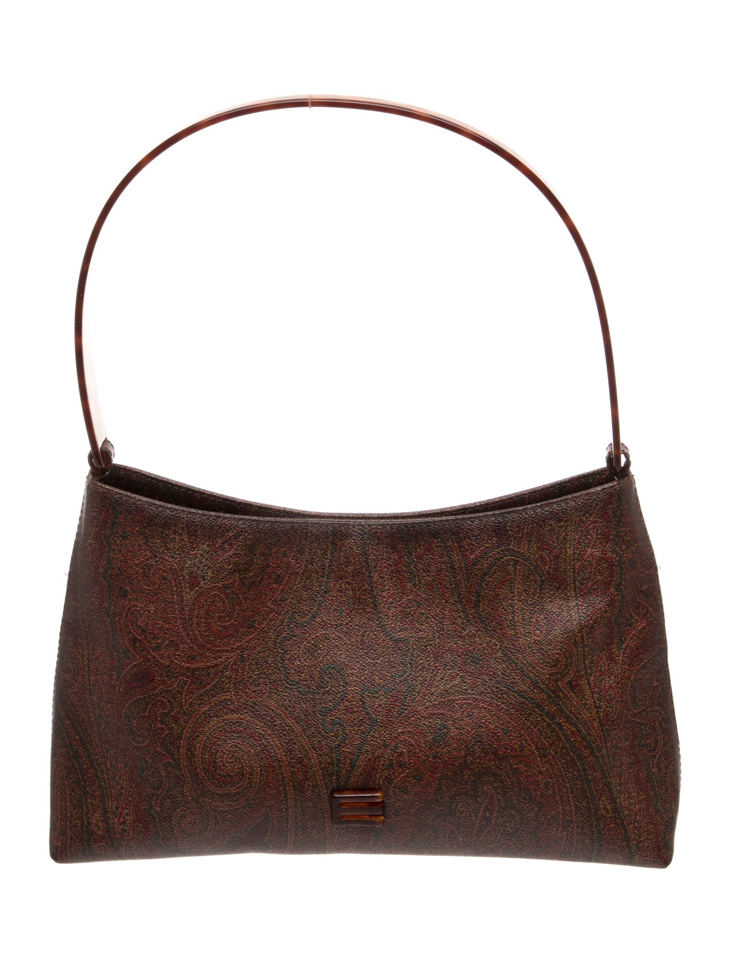Leather Paisley Hobo Small