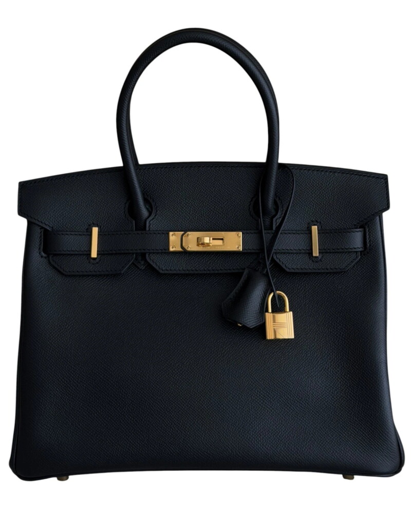 Black Epsom Birkin 30 Gold Hardware, 2018