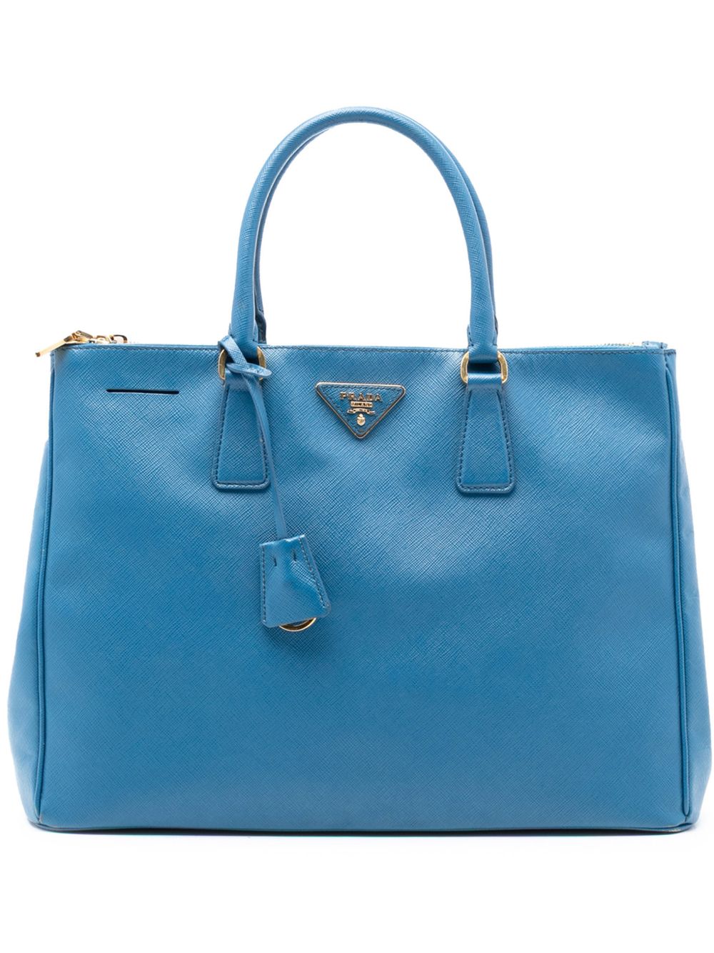 2010-2025 Large Saffiano Lux Galleria Double Zip satchel