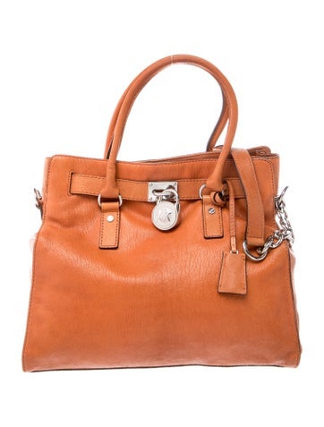 Leather Top Handle Bag