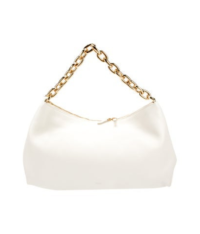 Khaite Leather Top Handle Bag
