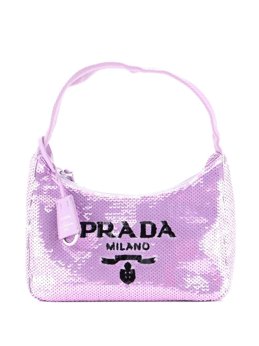 Re-Edition 2000 Sequins Mini hobo bag