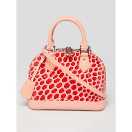Louis Vuitton Louis Vuitton Limited Edition Sugar Poppy Monogram Vernis Jungle Dots Alma BB Bag