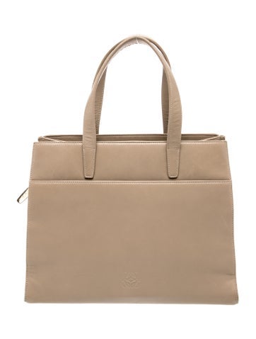 Loewe Leather Top Handle Bag