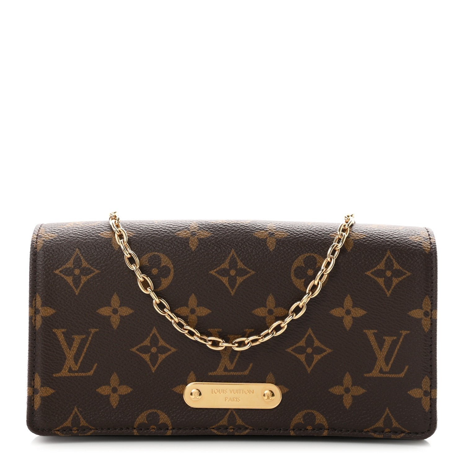 Louis Vuitton Monogram Lily Wallet On Chain