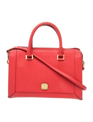 Leather Top Handle Bag