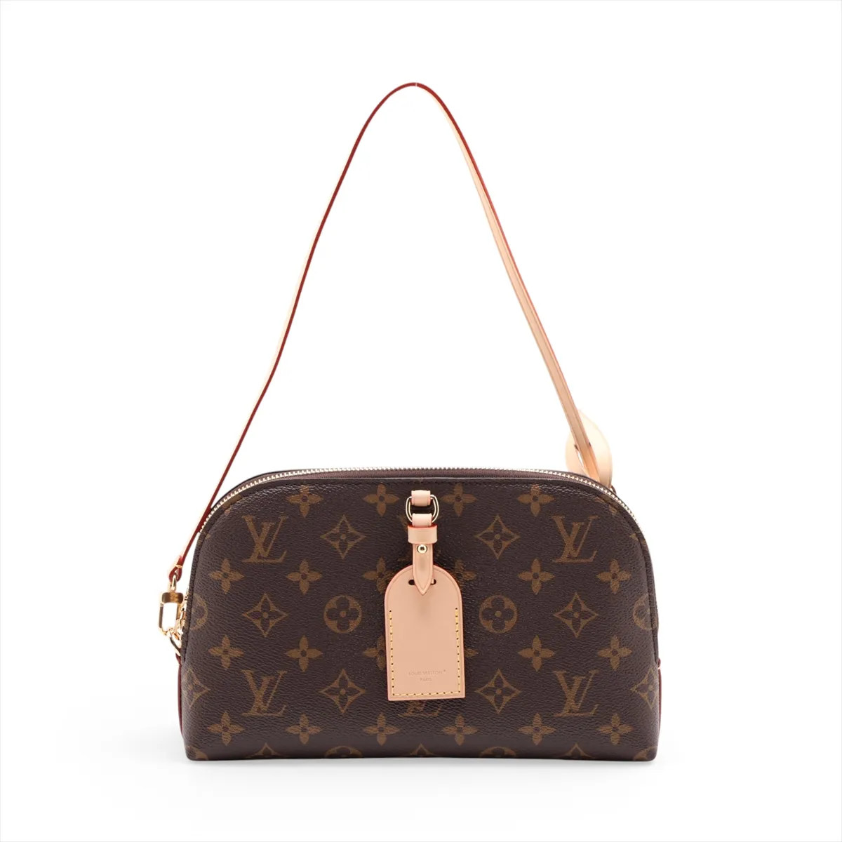 Louis Vuitton Monogram tags Me Pouch M26787 Brown There was an RFID response