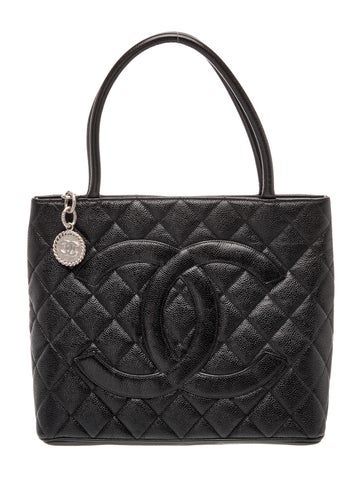 Caviar Medallion Tote