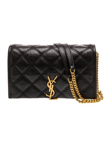 Leather Becky Chain Wallet