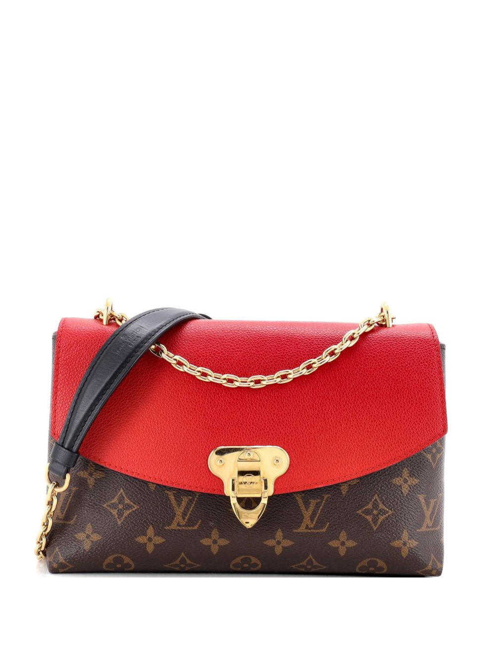 Saint Placide Handbag Monogram Canvas and Leather shoulder bag