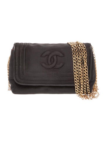 Mini Satin CC Flap Bag