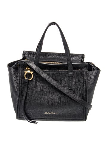Leather Top Handle Bag