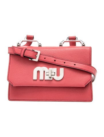Miu Miu Goat Leather Madras