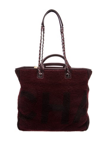 Shearling Maxi Tote