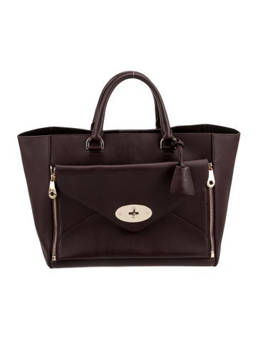 Mulberry Leather Top Handle Bag