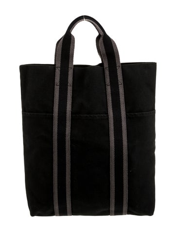 Hermes Toile Fourre-Tout Cabas