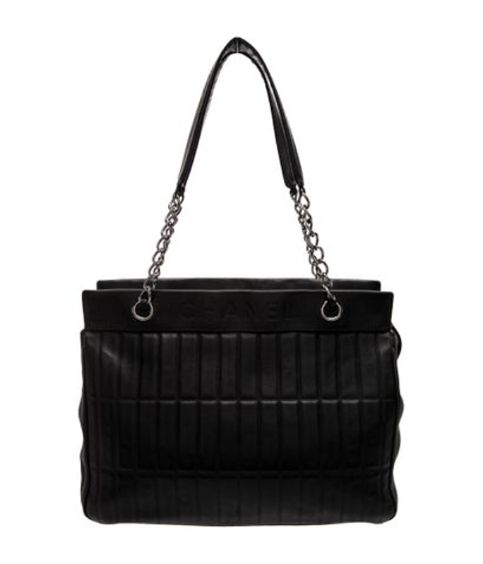 Chanel Lax Vertical Quilt Tote