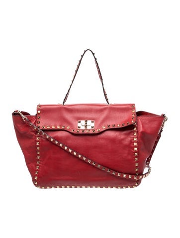 Rockstud Top Handle Bag