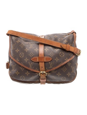 Louis Vuitton LV Monogram Saumur MM Vintage