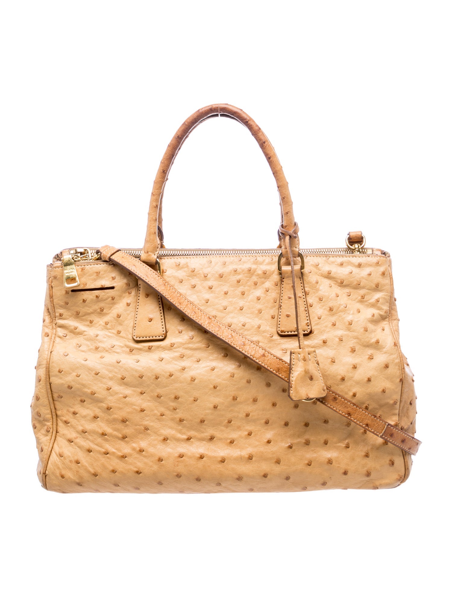 Ostrich Galleria Double Zip Medium