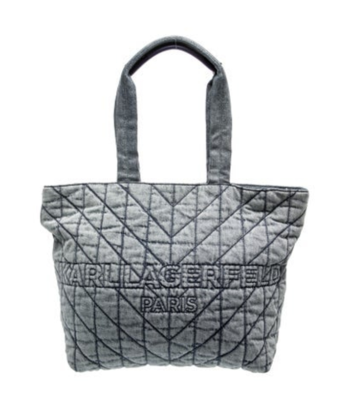 Karl Lagerfeld Lagerfeld Denim Shoulder Bag