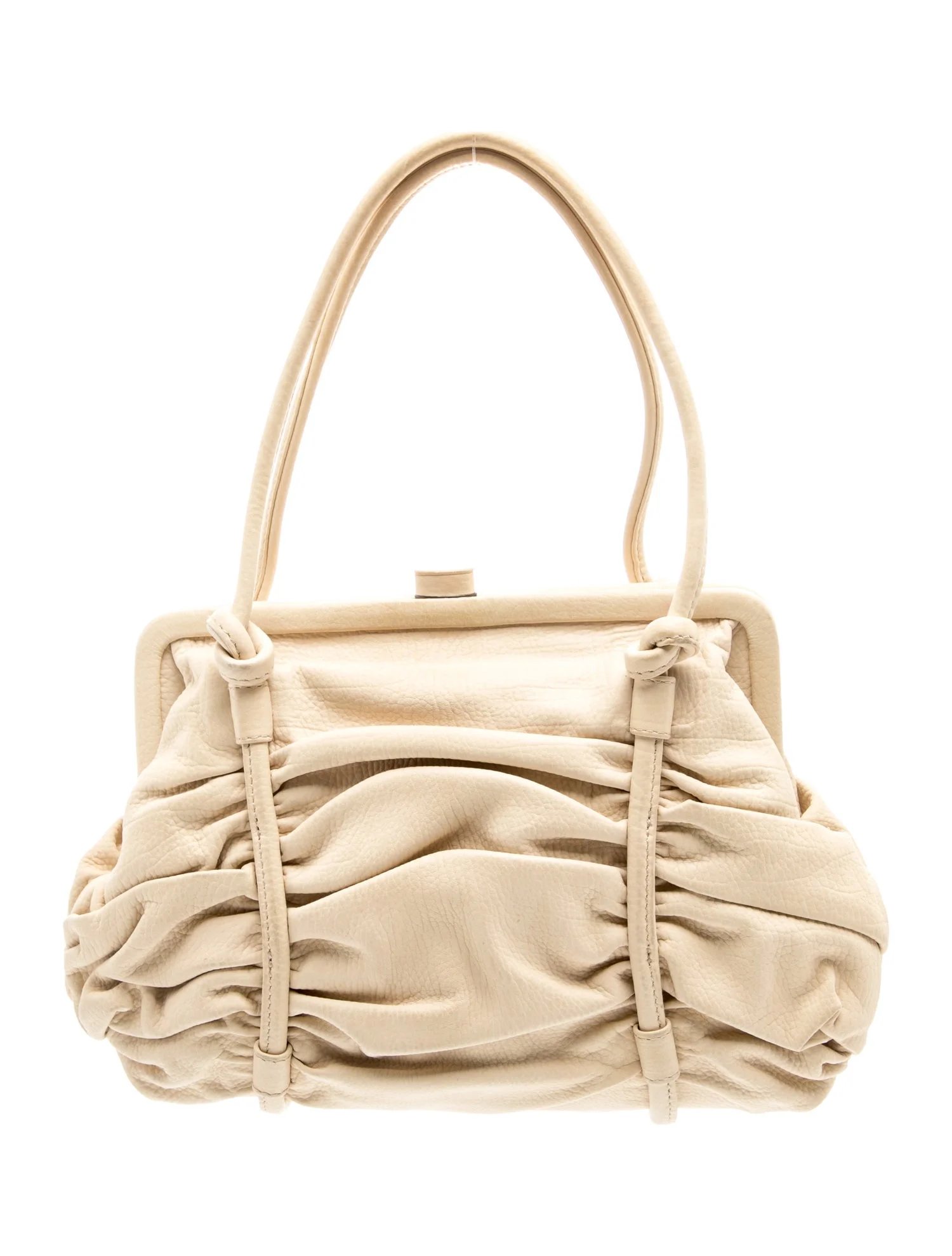 Leather Top Handle Bag Vintage