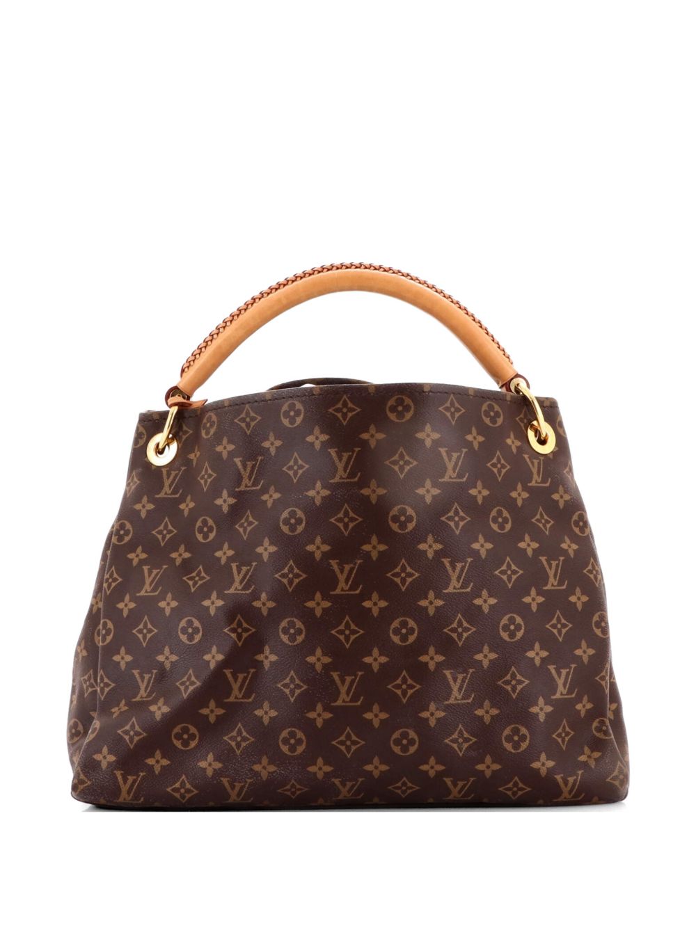 Artsy Handbag Monogram Canvas MM hobo bag