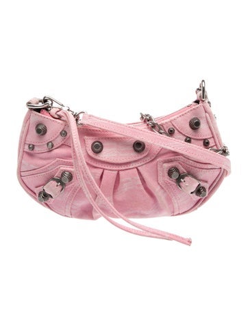 Denim Le Cagole w/ Chain Mini