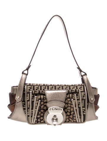 Zucca FF Shoulder Bag Vintage