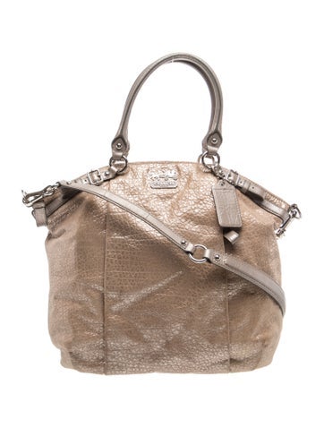 Leather Top Handle Bag