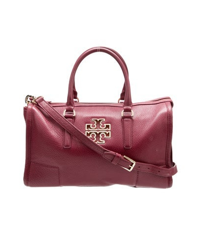 Tory Burch Burch Leather Top Handle Bag