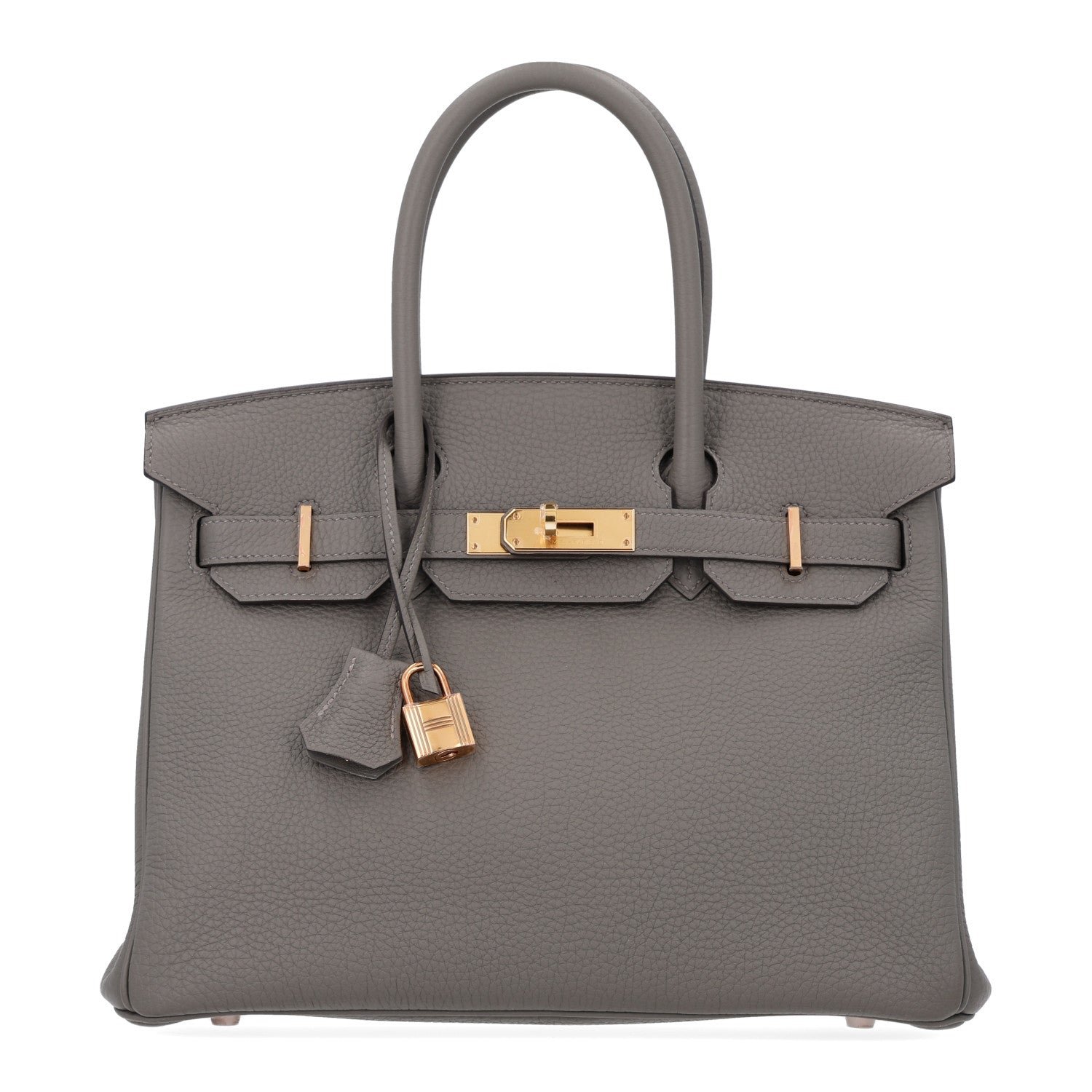 Hermes Hermes Togo Birkin 30 Gris Meyer
