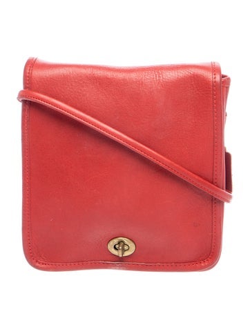 Coach Leather Shoulder Bag