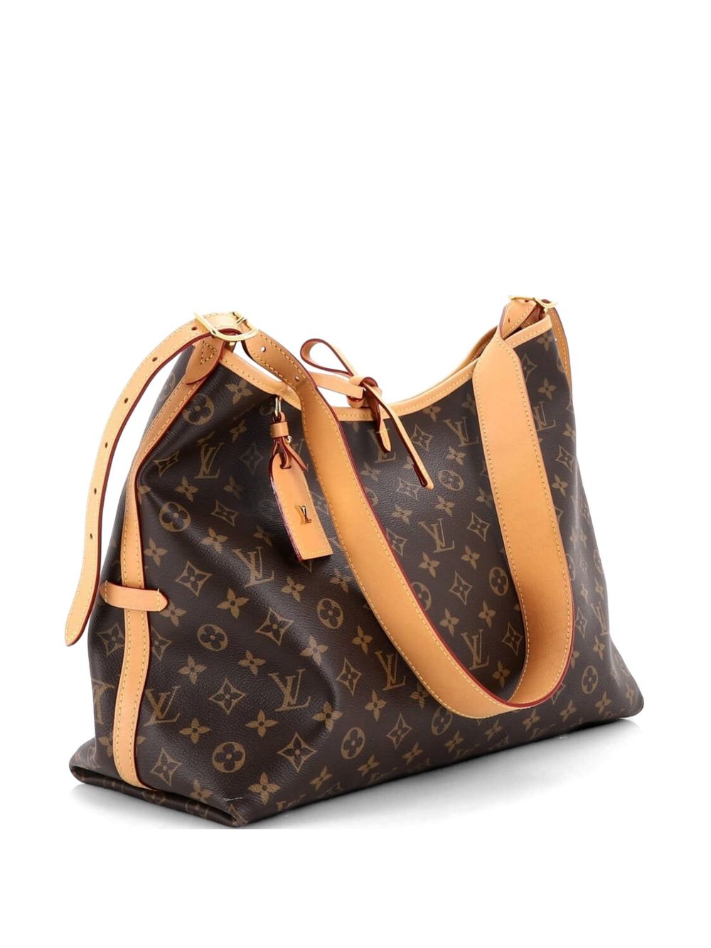 CarryAll Monogram Canvas MM hobo bag