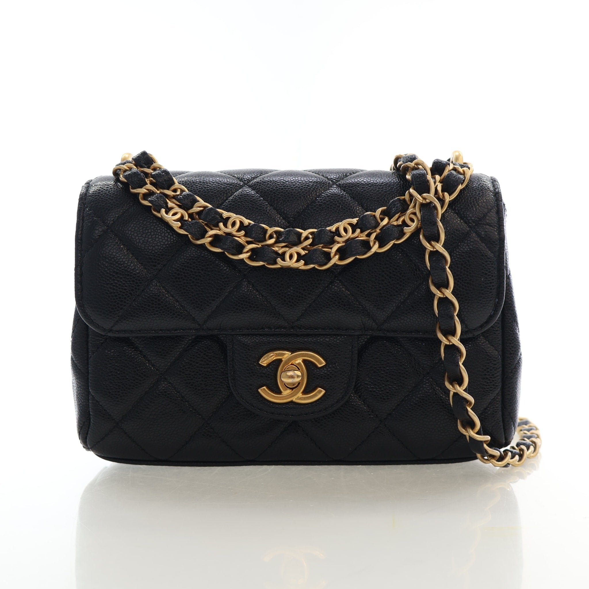 Chanel Mini Caviar Classic Single Flap Bag