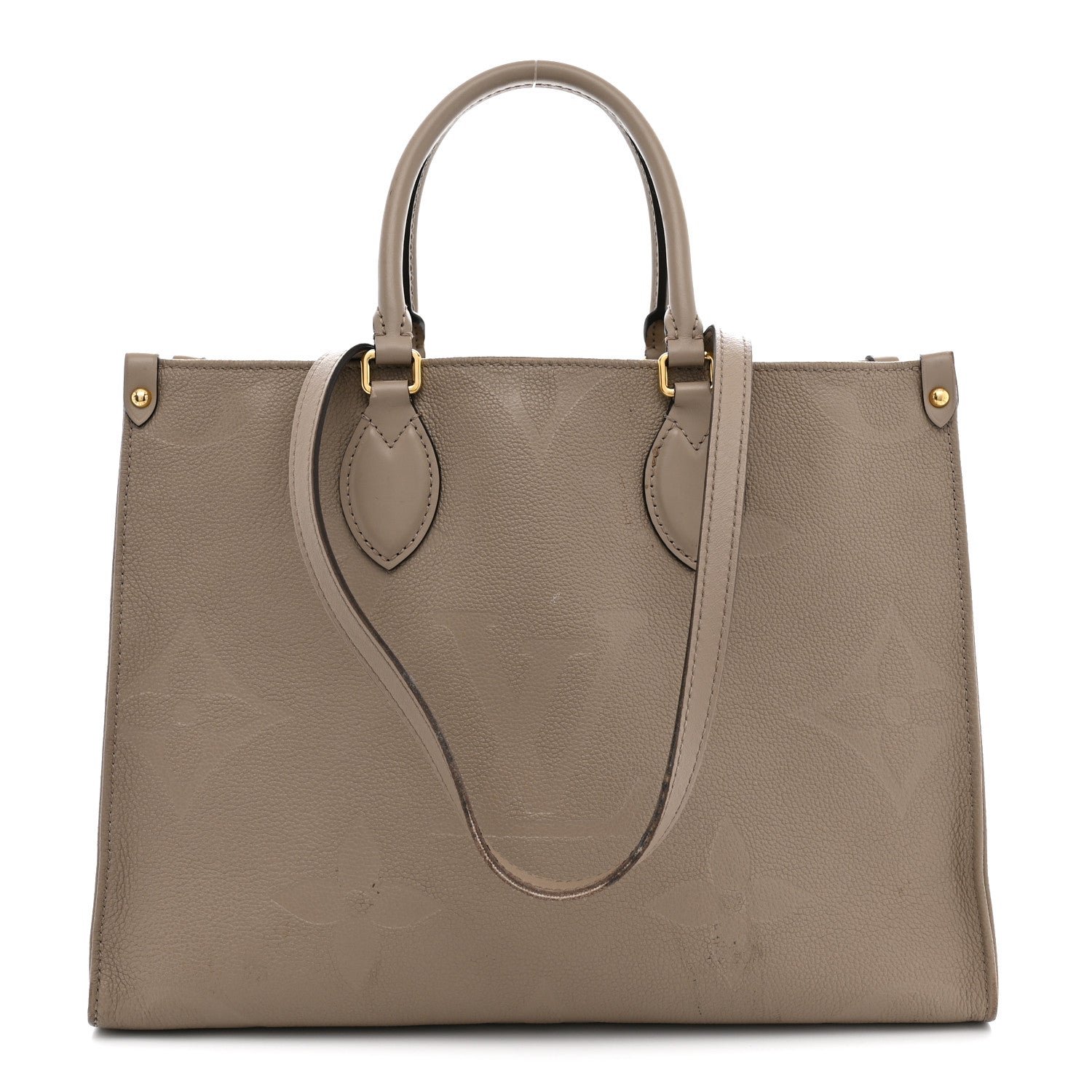 Louis Vuitton Empreinte Monogram Giant Onthego MM Tourterelle