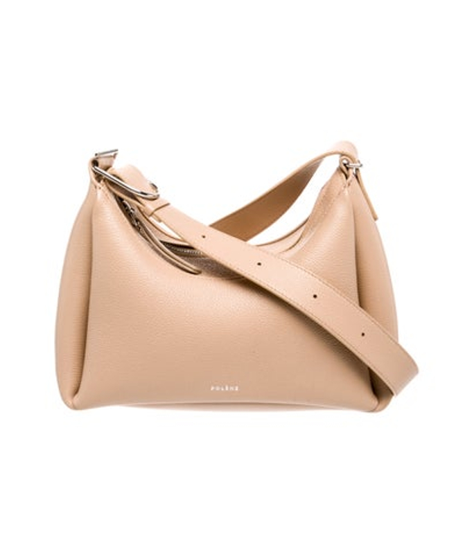 Polene Leather Shoulder Bag