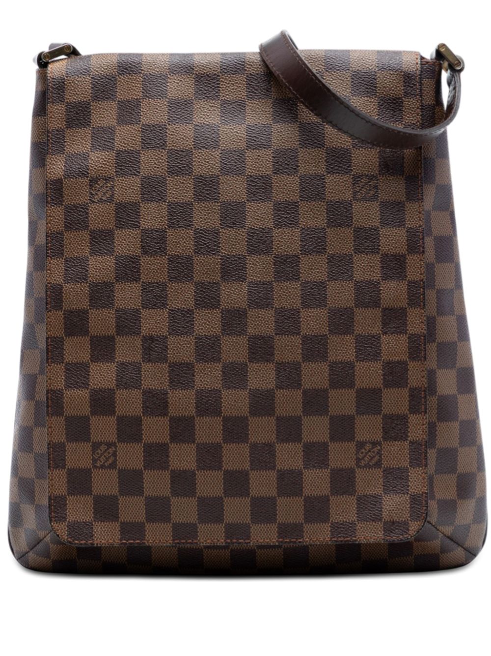 2004 Damier Ebene Musette Salsa GM crossbody bag