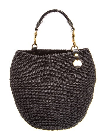 Straw Bucket Bag