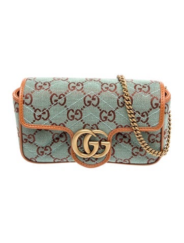 GG Canvas Marmont Super Mini