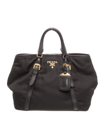 Tessuto Nylon Top Handle Bag