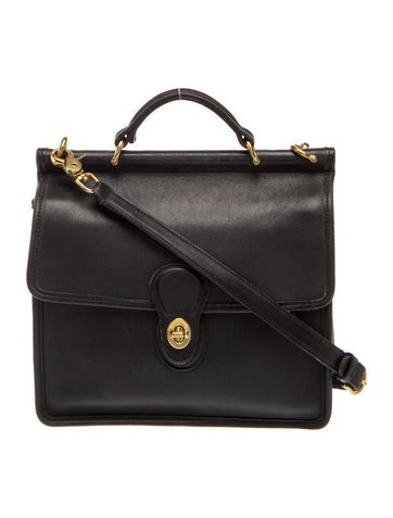Leather Top Handle Bag