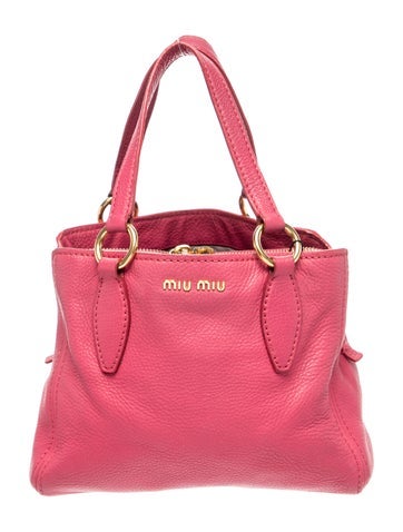 Leather Top Handle Bag