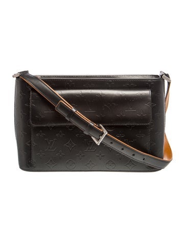 LV Monogram Mat Allston Shoulder Bag Vintage