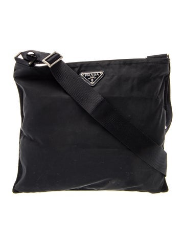 Tessuto Nylon Messenger Bag Vintage