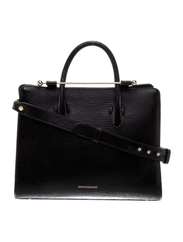 Leather Top Handle Bag