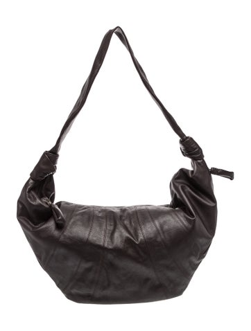 Leather Croissant Bag XL