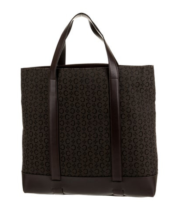 Celine Canvas Vertical Shopping Tote